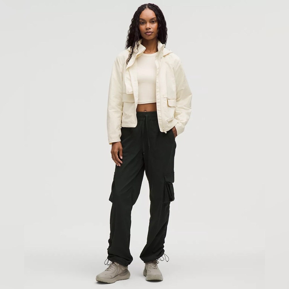 Lululemon Always Effortless Hooded Jacket in Light Ivory